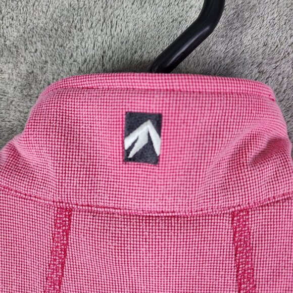 Womens Pink Outfitter Trading Co. Performance Sweatshirt Breckenridge 1/4 Zip L - Picture 11 of 14